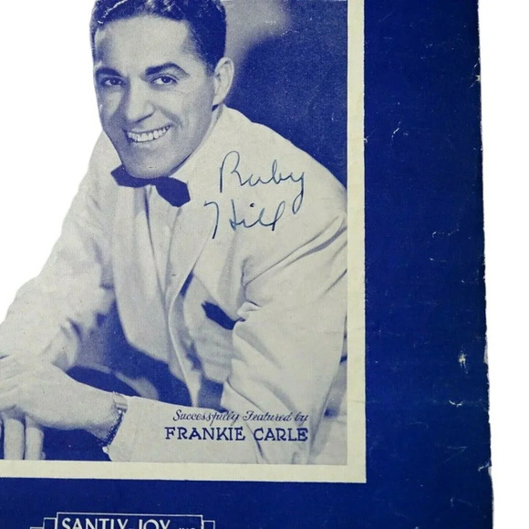 Vintage 1945 Oh What it Seemed to Be Bennie Benjamin George Weiss Sheet Music - Picture 2 of 5